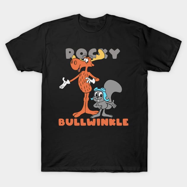 Rocky and Bullwinkle T-Shirt by lazymost